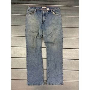 VTG Levis 550 Jeans Women  Size 14L 34x33 Blue Light Wash Denim Relaxed Boot Cut